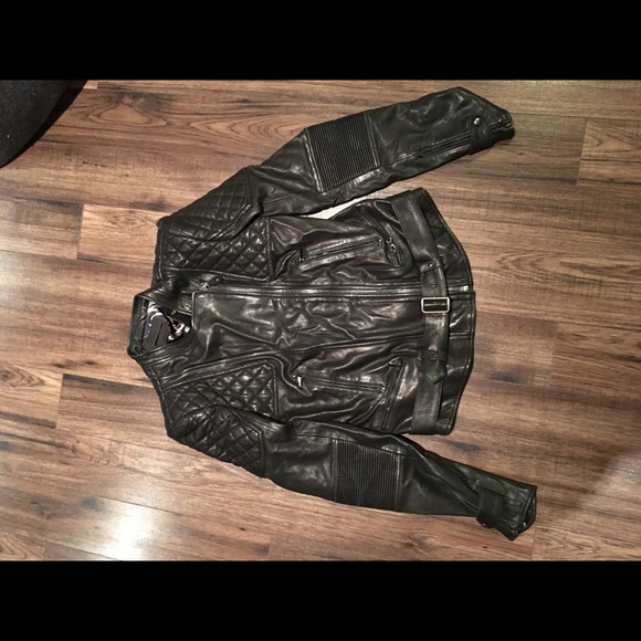 Diesel Black Gold women biker leather jacket - Picture 10 of 10